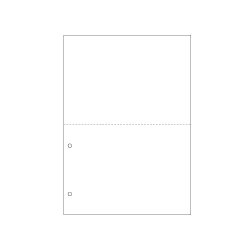 A4白紙2面2穴