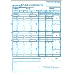 健保月額変更届（単票）