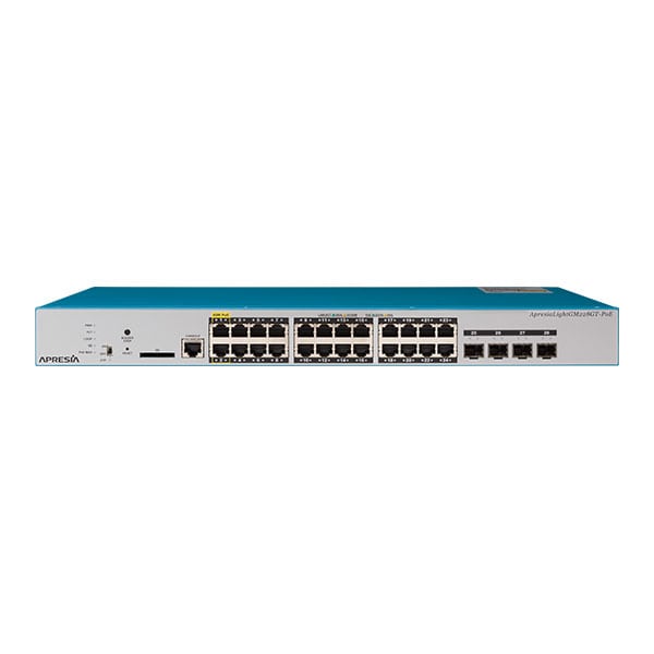 ApresiaLightGM228GT-POE 【5年間先出しセンドバック付】PoE+対応レイヤー2スイッチングHUB (24port)