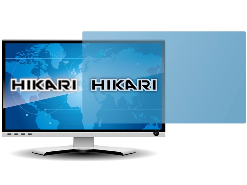 フレームレスモニター用フィルター ハイグレード Board CS3 24.5インチ (16:9) 両面AR クリア