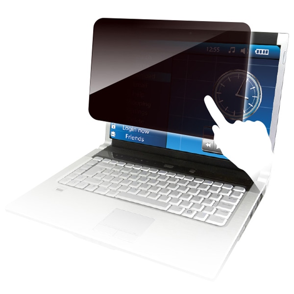 機密漏洩防止フィルター Looknon ノートPC用 15.6ワイドインチ