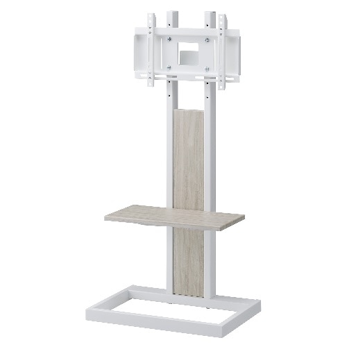 壁寄せテレビスタンド/ホワイト ～43V型対応