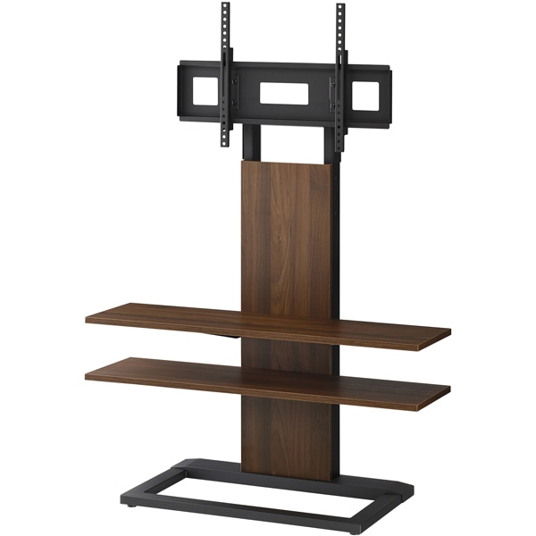 壁寄せテレビスタンド ～86V型対応 ダークブラウン