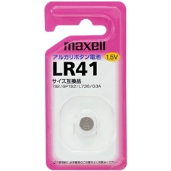 ボタン形アルカリボタン電池・1個パック
