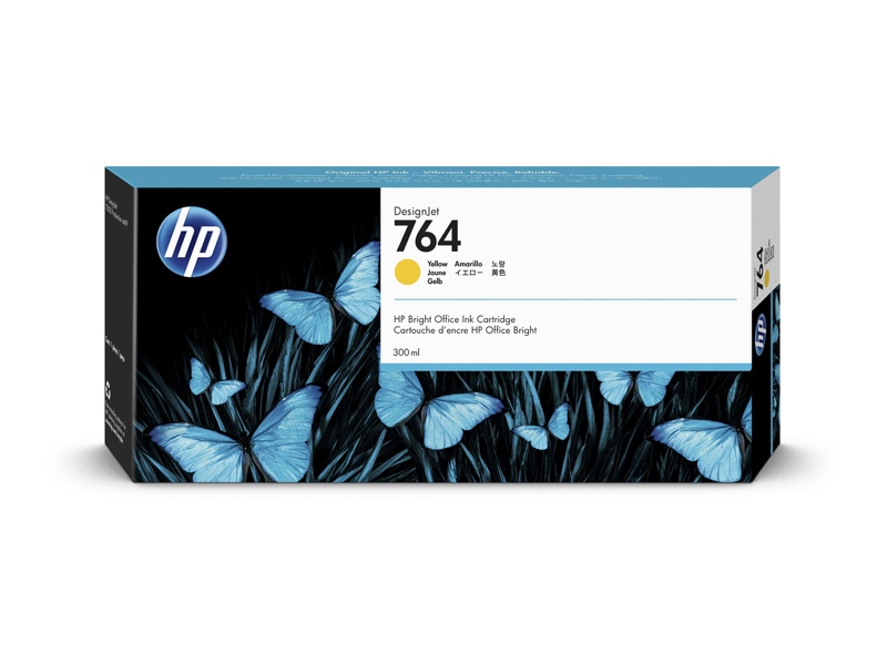 HP764 インクカートリッジ イエロー 300ml