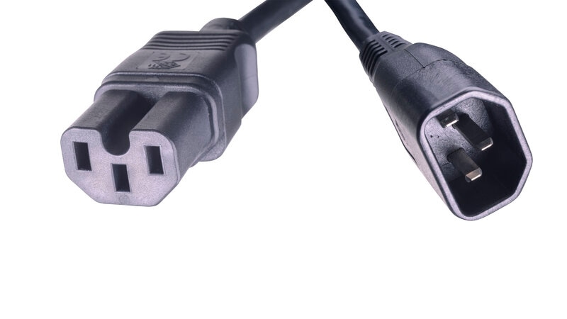 HPE Aruba Networking 2.5m C15 to C14 Power Cord