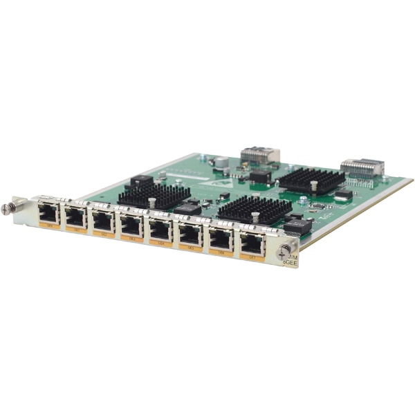 HPE Networking Comware MSR 8-port Gig-T HMIM Module