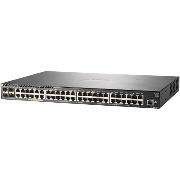 HPE Aruba Networking 2930F 48G PoE+ 4SFP+ Switch