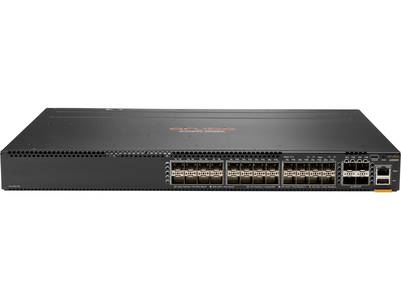 HPE Aruba Networking CX 6300M 24SFP+ 4SFP56 Switch
