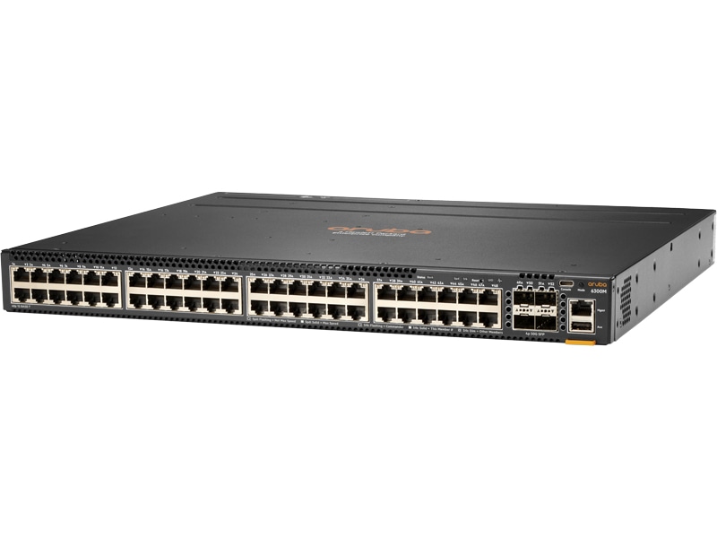 HPE Aruba Networking CX 6300M 48G 4SFP56 Switch