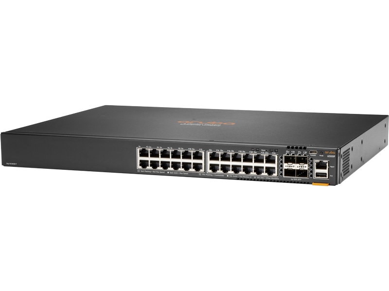 HPE Aruba Networking CX 6300F 24G 4SFP56 Switch