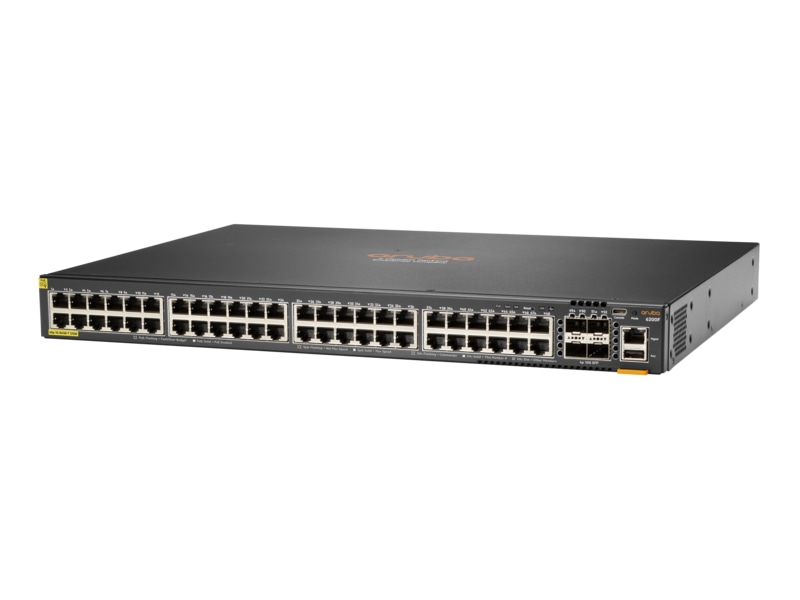 HPE Aruba Networking 6200F 48G Class4 4SFP+ 370W Switch