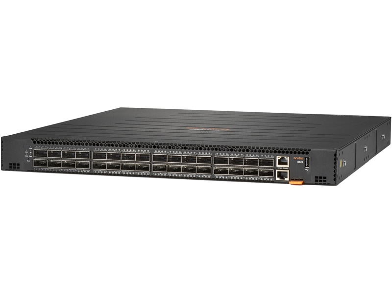 HPE Aruba Networking CX 8325 32QSFP28 Front-to-Back 6Fan 2DC PSU Switch Bundle