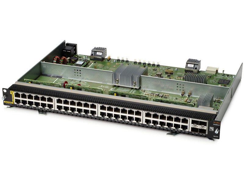 HPE Aruba Networking CX 6400 48G Class4 PoE 4SFP56 v2 Module