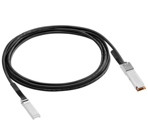HPE Aruba Networking 50G QSFP56 to SFP56 3m DAC Cable