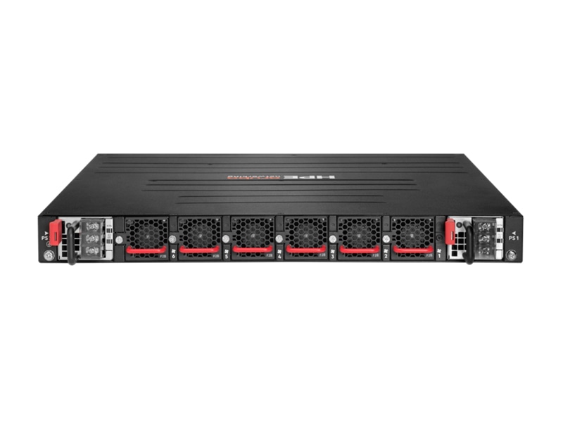HPE Aruba Networking CX 8325P 32QSFP28 Front-to-Back 6Fan 2AC PSU Bundle