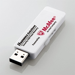 管理ソフト対応セキュリティUSB3.0メモリ(マカフィー)/2GB/1年ライセンス