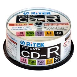 RiTEK データ用CD-R 700MB 30枚パック