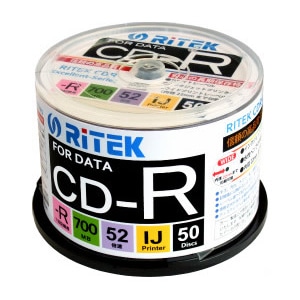 RiTEK データ用CD-R 700MB 50枚パック