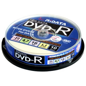 RiDATA データ用DVD-R 4.7GB 10枚パック