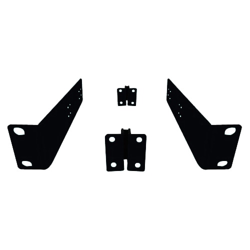 AVラックマウント用金具-6（黒）2台用