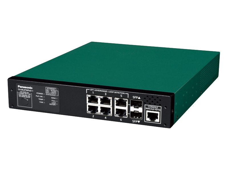 PoE給電スイッチングハブ GA-ML4TWPoE++