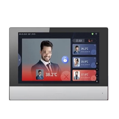 体表面温度計測機能顔認証リーダー用インターフォン