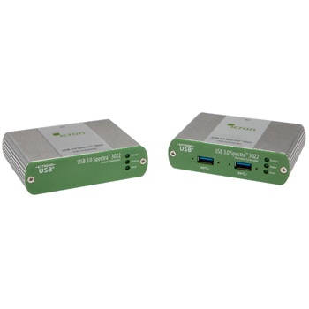 USB 3.0 Spectra 3022 2ポート マルチモードファイバー 100m Extender