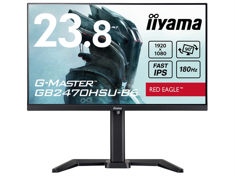 ゲーミング液晶ディスプレイ 23.8型/1920×1080/HDMI、DisplayPort/ブラック/スピーカー：あり/IPS方式パネル/180Hz/昇降/回転