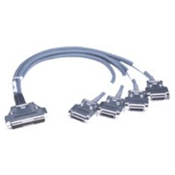 D-SUB37ピン←→D-SUB15ピン×4変換ケーブル