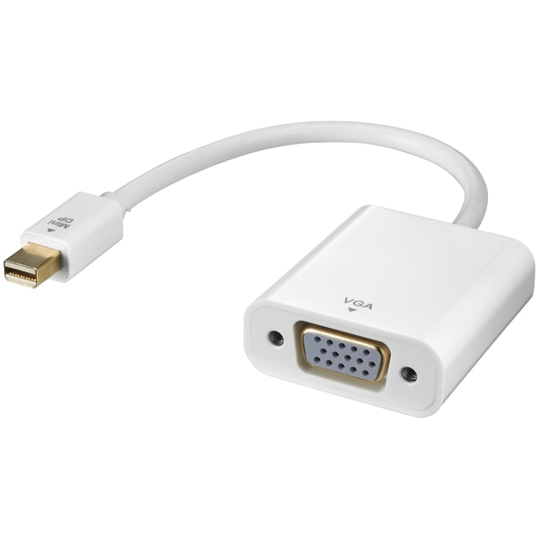 Mini DisplayPort - アナログRGB変換アダプター