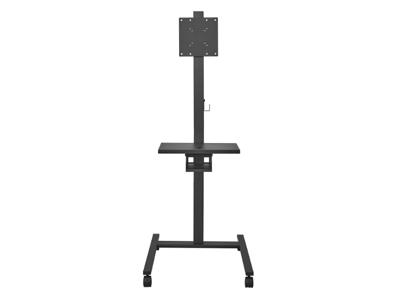 耐荷重最大25kg移動式ディスプレイスタンド VESA規格100mm×200mm対応モデル