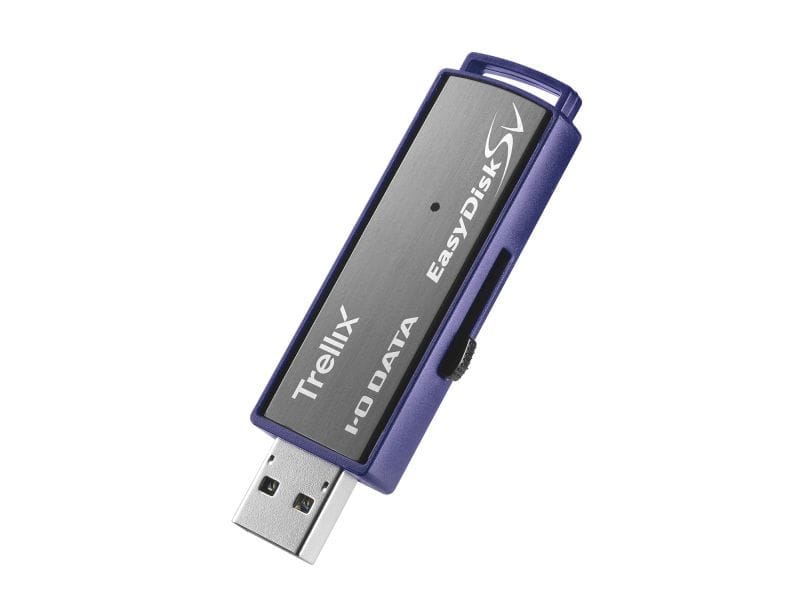 USB 5Gbps（USB3.2 Gen1）対応 管理者ソフトウェア対応＆Trellixアンチウイルスエンジン搭載セキュリティUSBメモリー 8GB 1年版