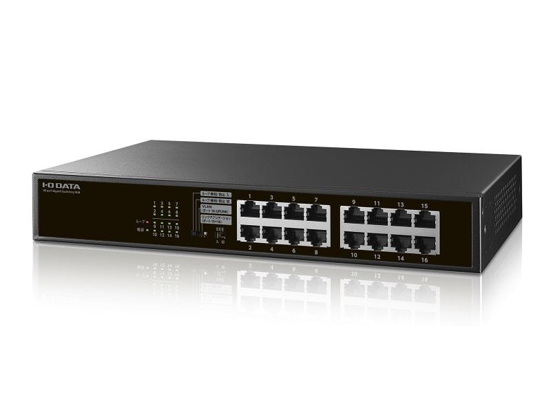 L2ライトマネージスイッチングハブ 16ポート