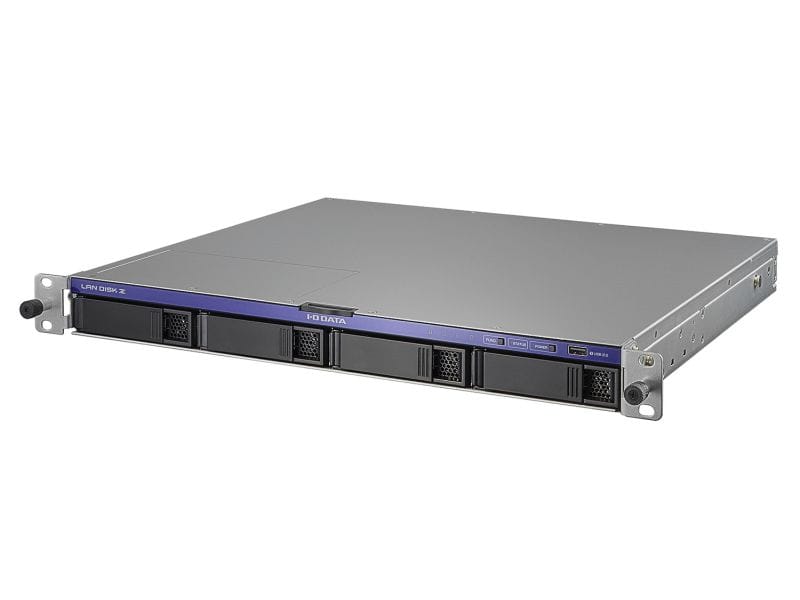 第12世代インテルCore i3搭載 4ドライブラックマウント法人向けWindows NAS 4TB