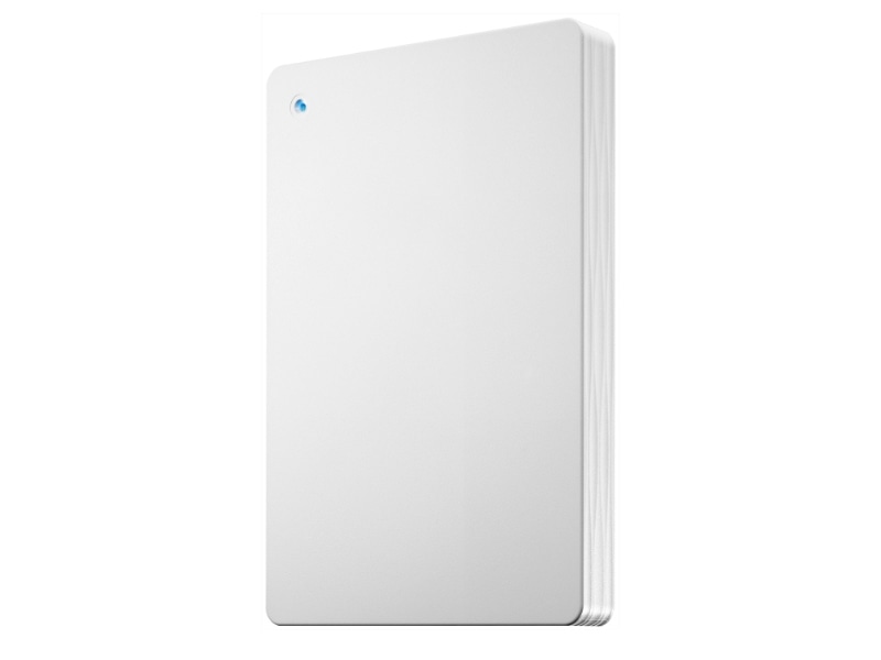 USB 5Gbps（USB3.2 Gen1）対応 ポータブルハードディスク「カクうす Lite」 1TB ホワイト