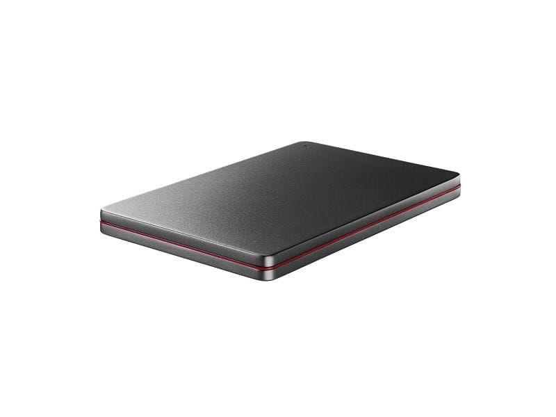 USB3.2 Gen1（USB3.0）対応ポータブルハードディスク「カクうす」 2TB Black×Red