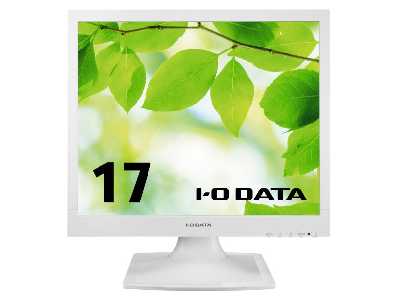 液晶ディスプレイ 17型/1280×1024/アナログRGB、DVI-D（HDCP対応）/ホワイト/スピーカー：あり