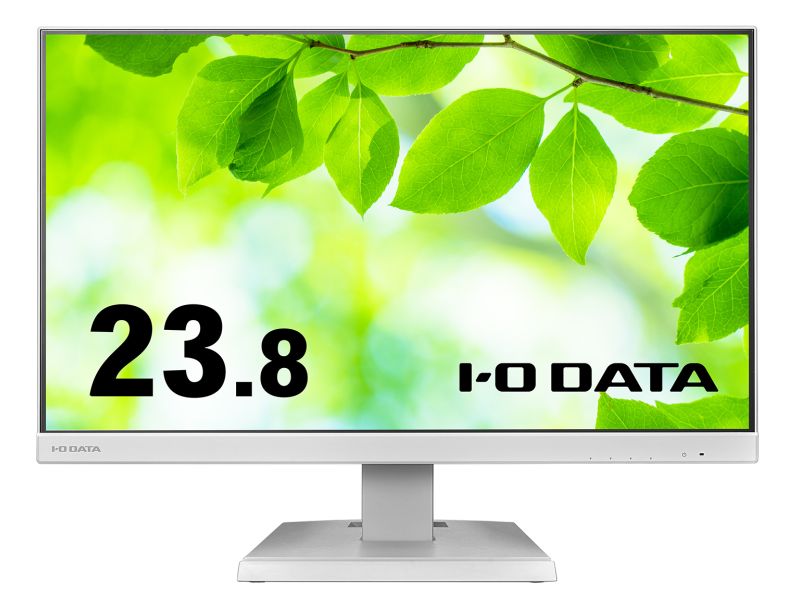 ワイド液晶ディスプレイ 23.8型/1920×1080/HDMI、DisplayPort、USB Type-C/ホワイト/スピーカー：あり/給電も可能なUSB Type-C(R)搭載/5年保証 無輝点保証