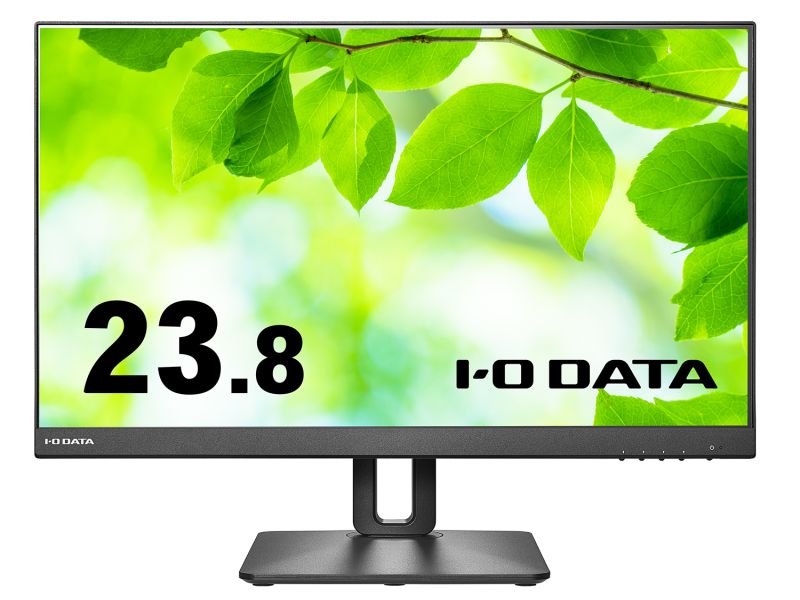 ワイド液晶ディスプレイ 23.8型/1920×1080/HDMI、DisplayPort/ブラック/スピーカー：あり/100Hz対応で残像感軽減/5年保証/昇降/回転