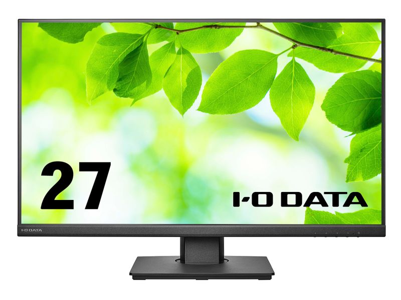 ワイド液晶ディスプレイ 27型/1920×1080/アナログRGB、HDMI、DisplayPort/ブラック/スピーカー：あり/5年保証 無輝点保証//昇降/回転