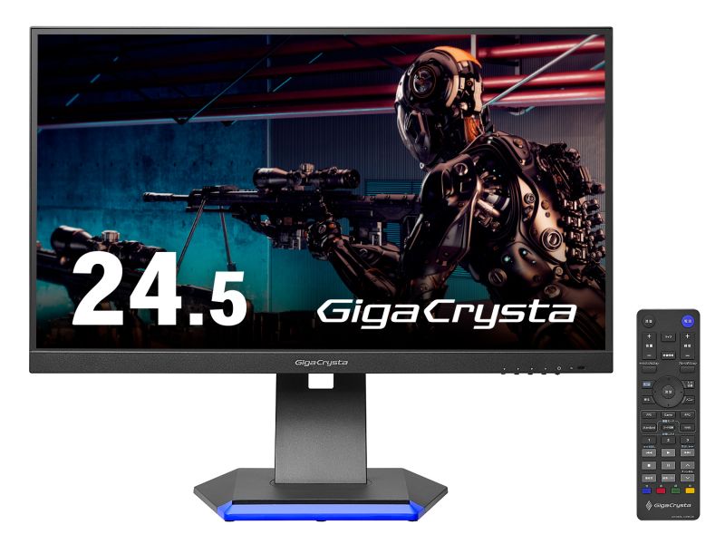 ゲーミング液晶ディスプレイ 24.5型/1920×1080/HDMI×2、DisplayPort×1、USB Type-C×1/ブラック/スピーカー：あり/360Hzの超高速リフレッシュレート対応/「5年保証」
