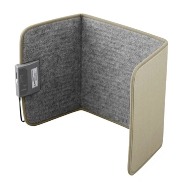 デスクパネルヒーター キャメル