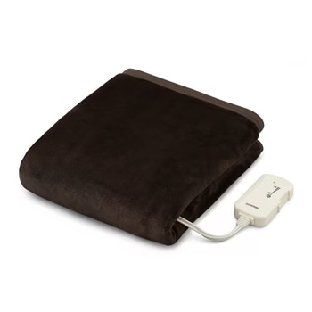 電気しき毛布 ダークブラウン