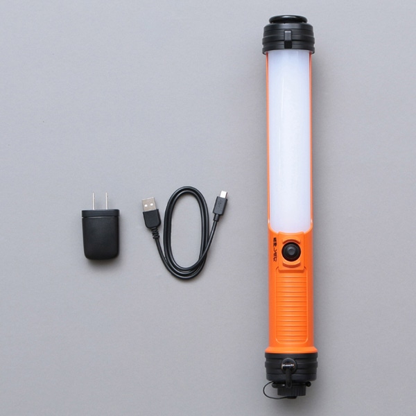 LEDスティックライト 充電式 300lm 充電器付き