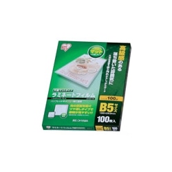 ラミネートフィルム 片面マット 100ミクロン（B5サイズ）/1袋100枚入