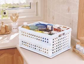 おりたたみコンテナ (ナチュラル)