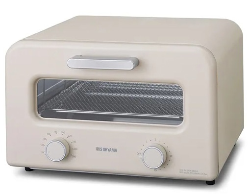 スチームカーボントースター ミルクベージュ