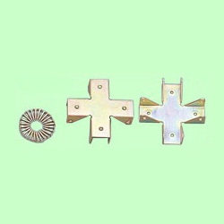 ボード用金具十字キャップ 2個セット