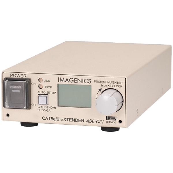 2入力1出力CAT5e/6送信器